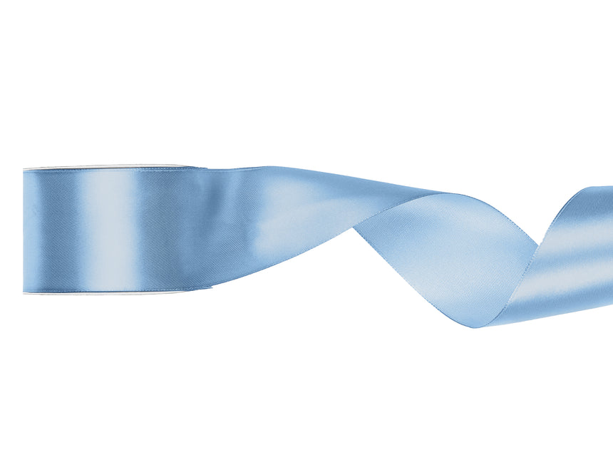 Hellblaues Band Satin 25m
