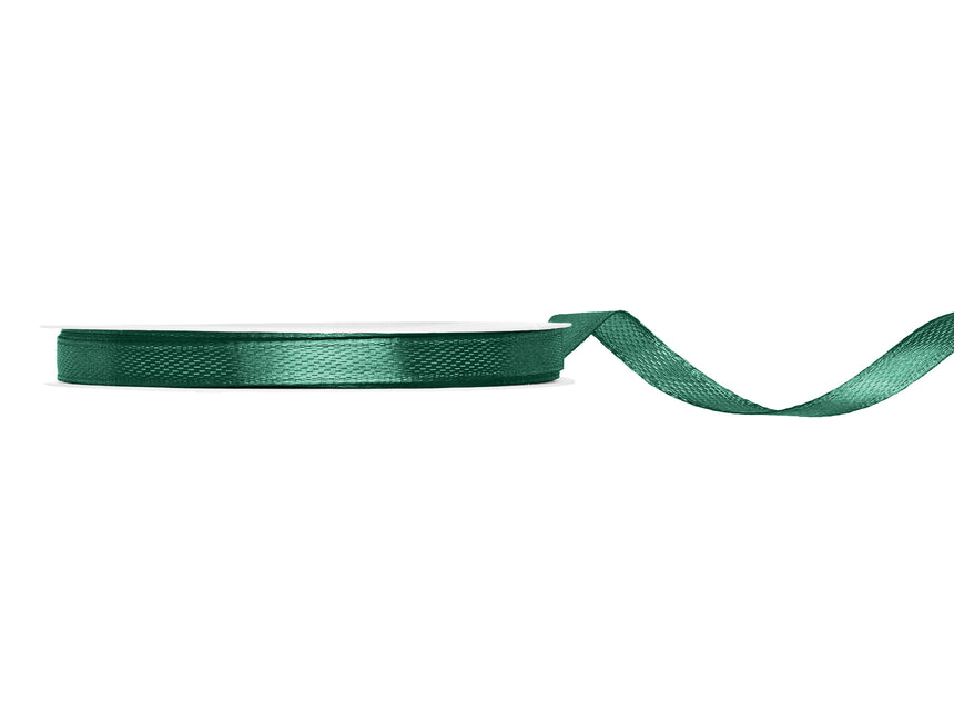 Dunkelgrünes Farbband 6Mm Satin 25m