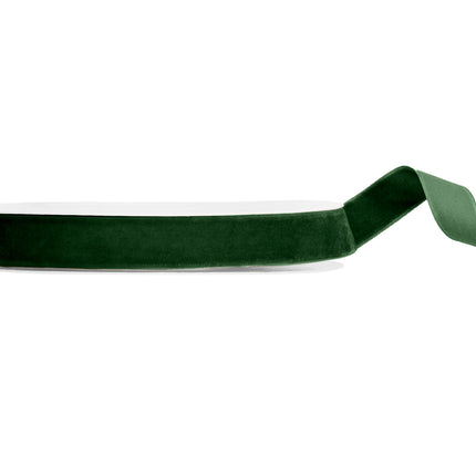 Grünes Farbband Velours 10m