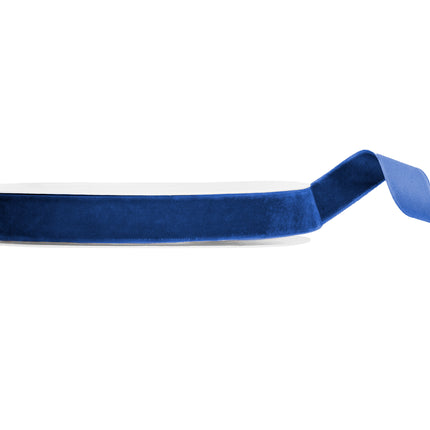 Blaues Band Velours 10m