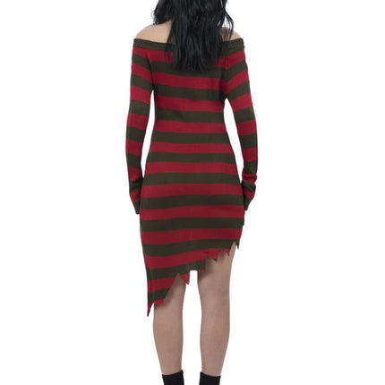 A Nightmare on Elm Street Freddy Krueger Jurk van Smiffys koop je bij Partywinkel