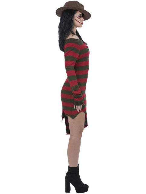 A Nightmare on Elm Street Freddy Krueger Jurk van Smiffys koop je bij Partywinkel