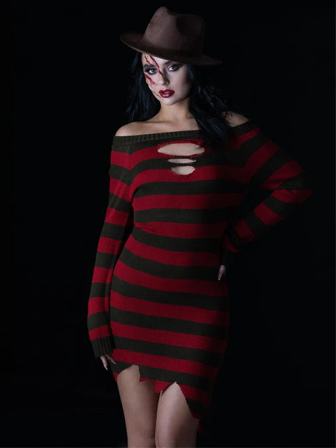 A Nightmare on Elm Street Freddy Krueger Jurk van Smiffys koop je bij Partywinkel