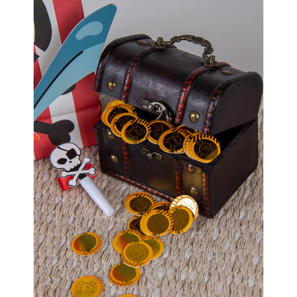 Gold Konfetti-Münzen 50Stück
