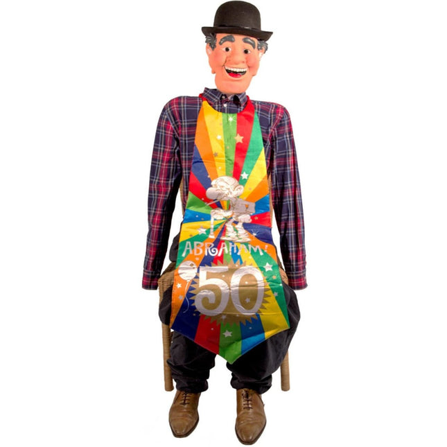 Abraham Pop / Sarah Pop Opblaasbaar 1,44m - Partywinkel - 8714572224277