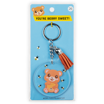 Acryl sleutelhanger Beer van Paper Dreams koop je bij Partywinkel