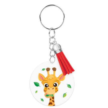 Acryl Sleutelhanger Giraffe van Paper Dreams koop je bij Partywinkel