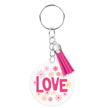 Acryl sleutelhanger Love van Paper Dreams koop je bij Partywinkel