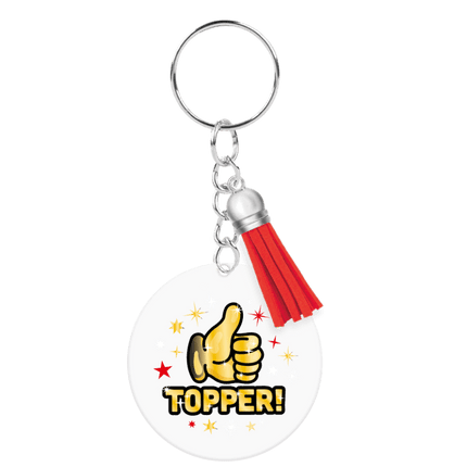 Acryl sleutelhanger Topper van Paper Dreams koop je bij Partywinkel