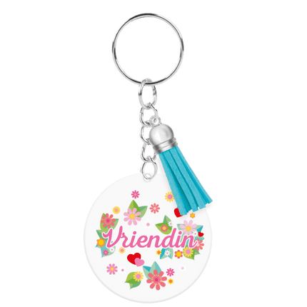 Acryl sleutelhanger Vriendin van Paper Dreams koop je bij Partywinkel
