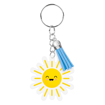 Acryl sleutelhanger Zon van Paper Dreams koop je bij Partywinkel