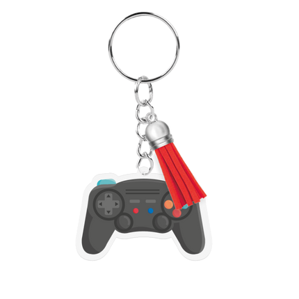 Acryl-Schlüsselanhänger im Game-Controller-Design