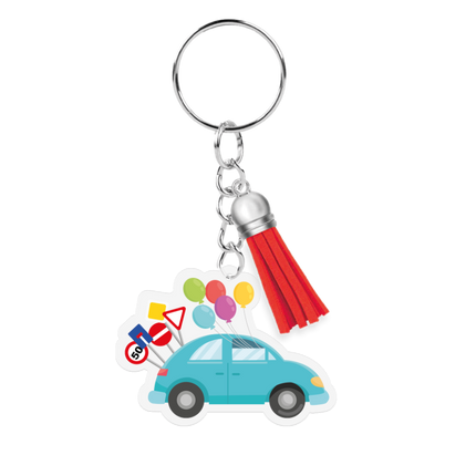 Acryl-Schlüsselanhänger mit Führerschein