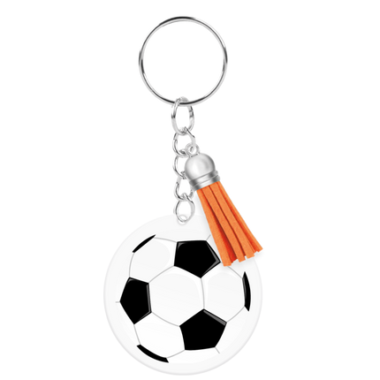 Acryl-Schlüsselanhänger Fußball