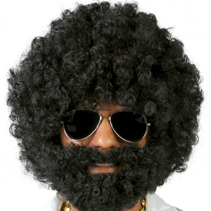 Afropruik met Baard van Fiestas Guirca koop je bij Partywinkel