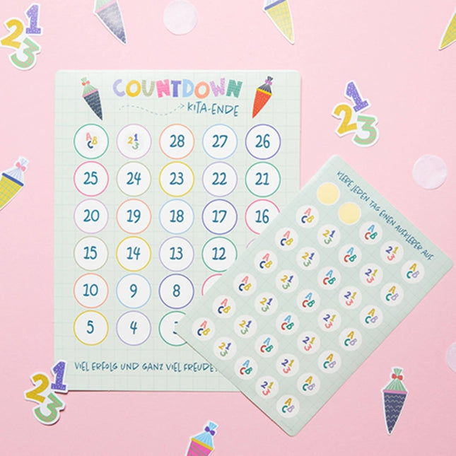 Aftelkalender Schulanfang - 23,5 x 18 cm van Folat koop je bij Partywinkel