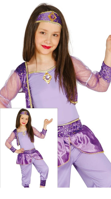 Aladdin Kostuum Meisje Jasmine - Partywinkel - 8434077813003