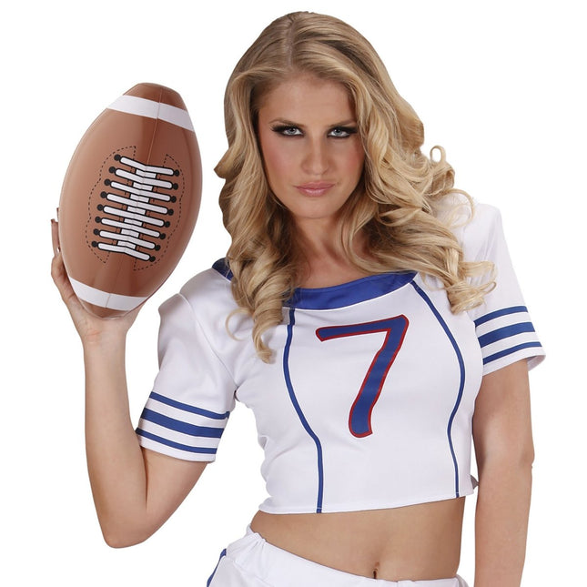 American Football Opblaas American Football 36cm van Widmann koop je bij Partywinkel