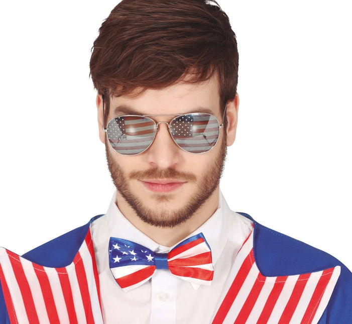 Amerikaanse Bril van Fiestas Guirca koop je bij Partywinkel