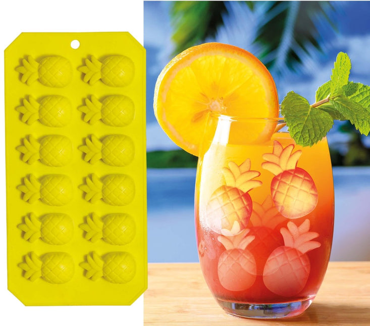 Ananas Ijsblokjesvorm 22cm - Partywinkel - 8434077311707