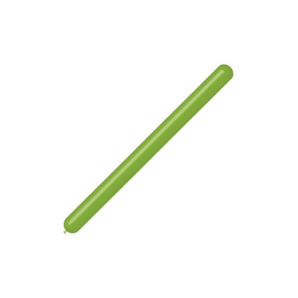 Appelgroene Modelleerballonnen 7,5cm 150cm 100st van Balloonia koop je bij Partywinkel