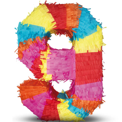 Ziffer 9 Piñata 45 cm