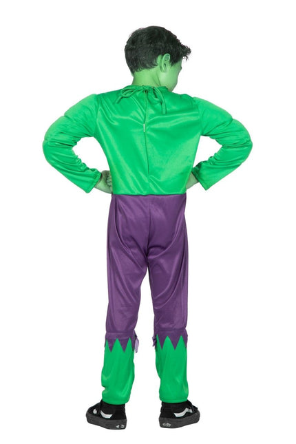 Avengers Kostuum Groen Jongen Monster van Wilbers & Wilbers koop je bij Partywinkel