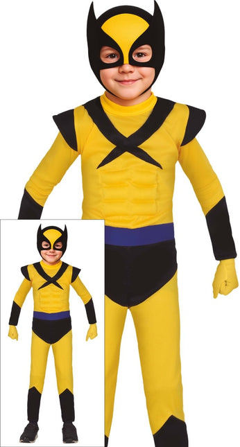Avengers Kostuum Kind Yellow Hero van Fiestas Guirca koop je bij Partywinkel