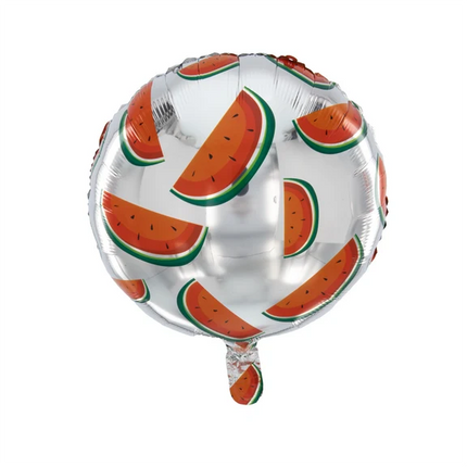Frucht-Heliumballon Wassermelone, leer, 45 cm