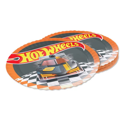Hot Wheels Teller 23 cm, 8 Stück