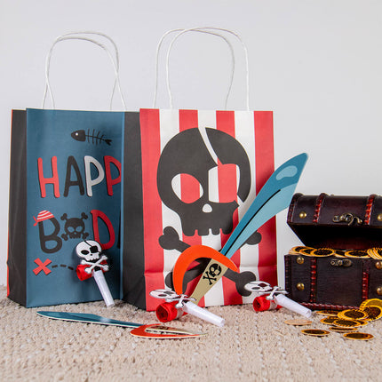 Piraten Party Taschen 27cm 6Stk