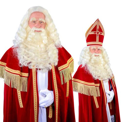 Sinterklaas Falscher Bart Blond