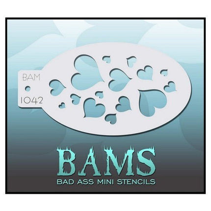 Bad Ass Schmink Sjabloon 1042 van Bad Ass Stencils koop je bij Partywinkel