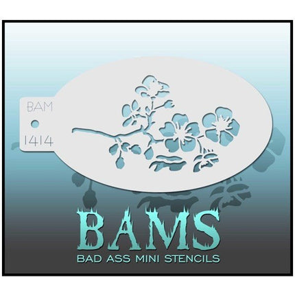 Bad Ass Schmink Sjabloon 1414 van Bad Ass Stencils koop je bij Partywinkel