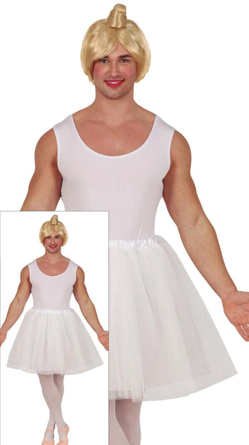 Ballerina Pak Wit Heren - Partywinkel - 8434077861493