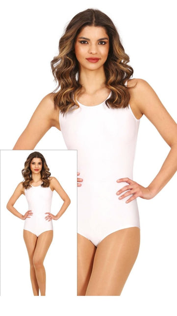 Balletpakje Wit Dames Mouwloos van Fiestas Guirca koop je bij Partywinkel