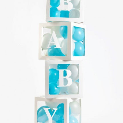 Ballon Boxen 30cm 4st van WeFiesta koop je bij Partywinkel