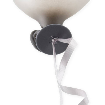 Ballon Snelsluiters Zilver met Lint 100st van WeFiesta koop je bij Partywinkel