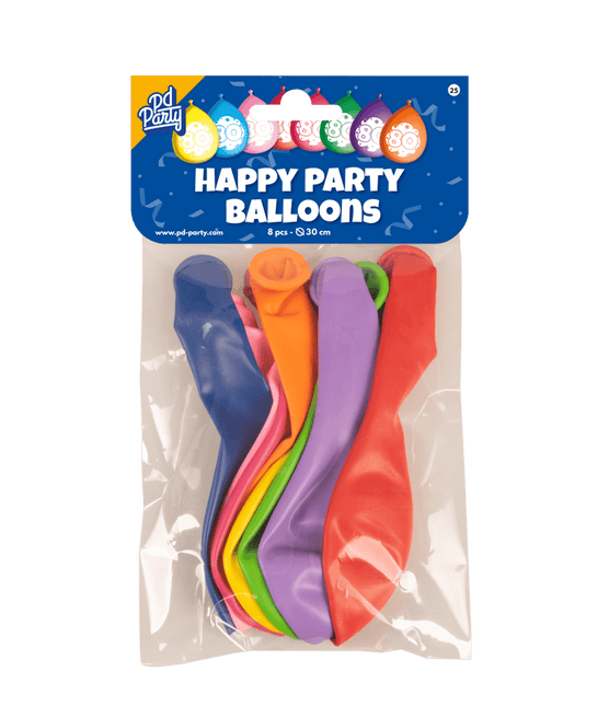 Ballonnen 80 Jaar Hoera 30cm 8st van Paper Dreams koop je bij Partywinkel