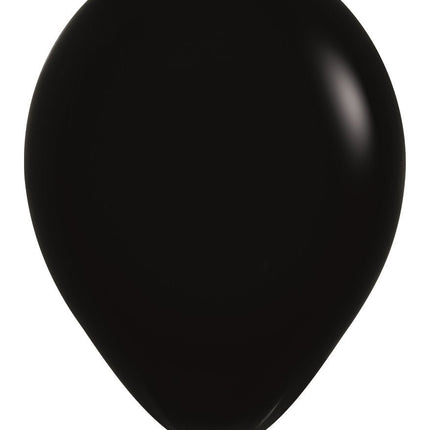Ballonnen Black 30cm 12st van Sempertex koop je bij Partywinkel