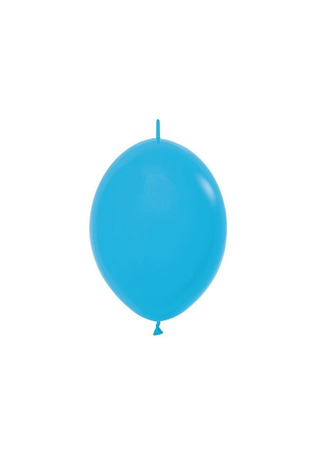 Ballonnen Blue 15cm 50st van Sempertex koop je bij Partywinkel