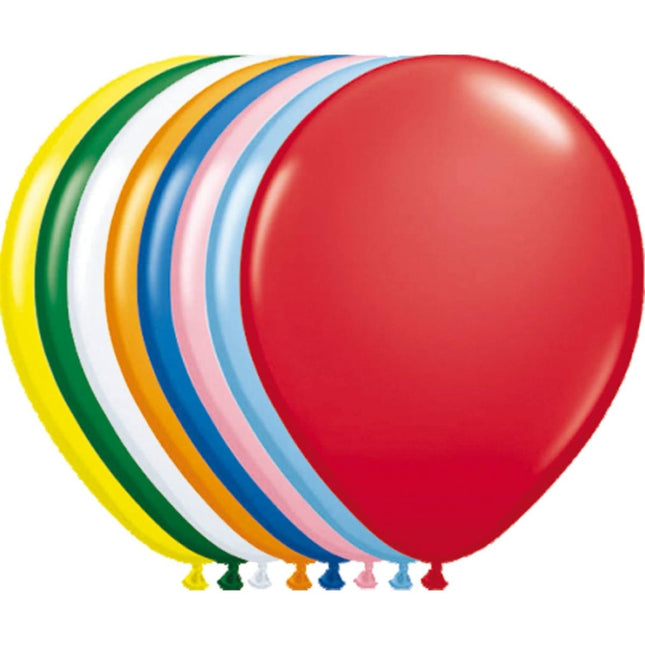 Ballonnen gemengde kleuren - 25 stuks van Folat koop je bij Partywinkel