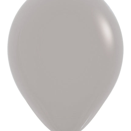 Ballonnen Grey 30cm 50st van Sempertex koop je bij Partywinkel