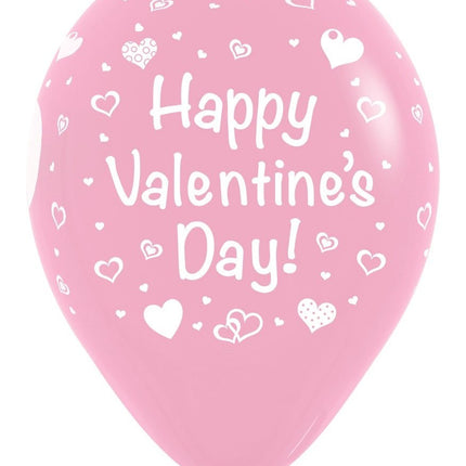 Ballonnen Happy Valentines Day Mix 30cm 25st van Sempertex koop je bij Partywinkel