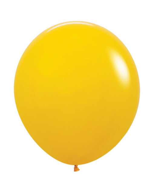 Ballonnen Honey Yellow 45cm 25st van Sempertex koop je bij Partywinkel