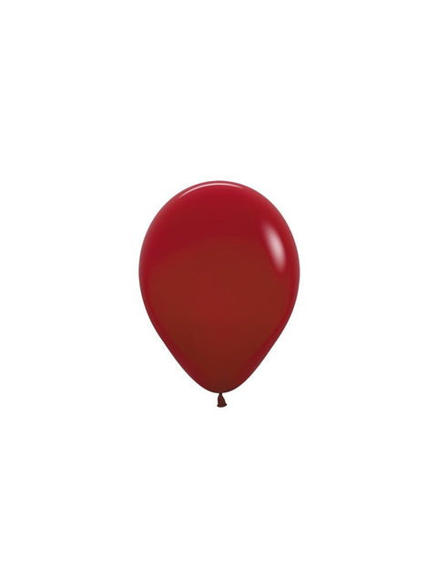 Ballonnen Imperial Red 12cm 50st van Sempertex koop je bij Partywinkel