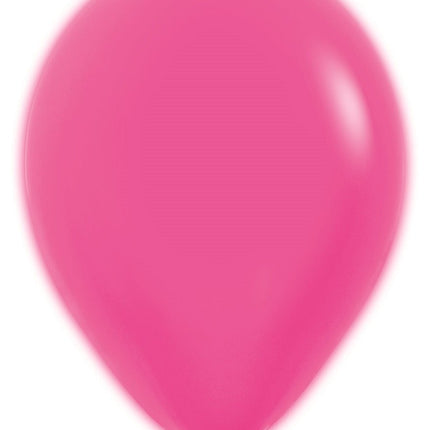 Ballonnen Neon Fuchsia 30cm 50st van Sempertex koop je bij Partywinkel