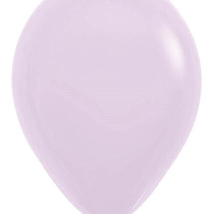 Ballonnen Pastel Matte Lilac 30cm 12st van Sempertex koop je bij Partywinkel