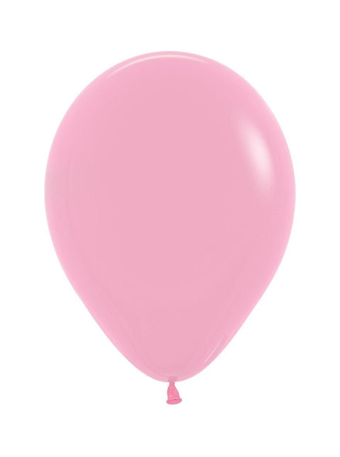 Ballonnen Pink 25cm 100st van Sempertex koop je bij Partywinkel