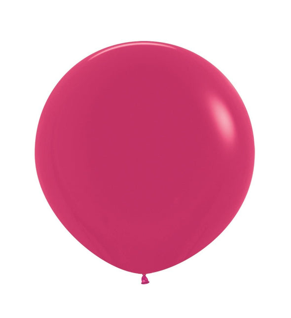 Ballonnen Raspberry 61cm 10st van Sempertex koop je bij Partywinkel